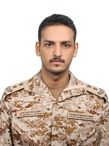 First Lieutenant Doctor Meshari Saleh Alwadai
